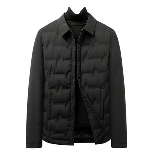 Doudoune légère à col chemise homme pour la mi-saison urban