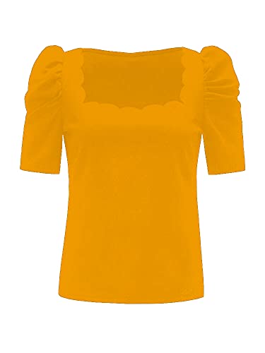 Image of Shasmi Women's Polyester Solid Slim Fit T-Shirt
