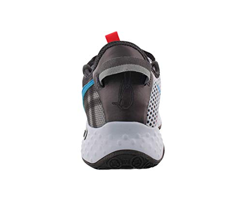 Nike PG 4 Herren Basketball Trainers CD5079 Sneakers Schuhe (UK 10 US 11 EU 45, Football Grey laer Blue 002) – Ansicht 4
