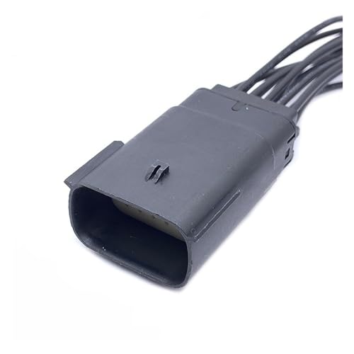 12Pin Car Light Lamp Ignition Coil Socket Electronic Connector Wire Harness Fit Compatible 33482-1201 33472-1201(12P Male,1 Pc)