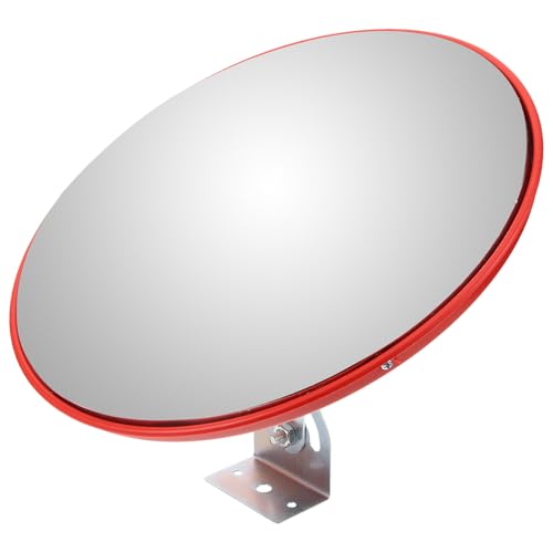 Espejo de esquina convexo de 30 cm para supermercados con lente de ABS gran angular