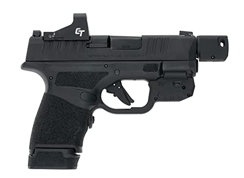 Crimson Trace Laserguard Hellcat With Green Laser And Instinctive Activation For Springfield Armory Hellcat Pistols, Defensive Shooting And Competition Black #TOP2