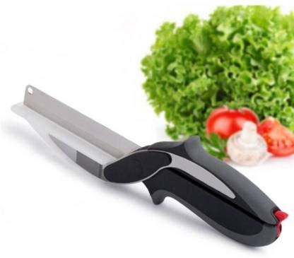 DAWAN Plastic Fruit and Vegetable Clever Cutter (Black)