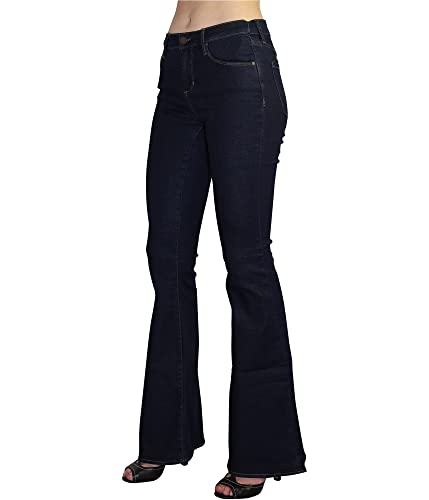 Articles of Society Womens Faith Flared Jeans, Blue, 242