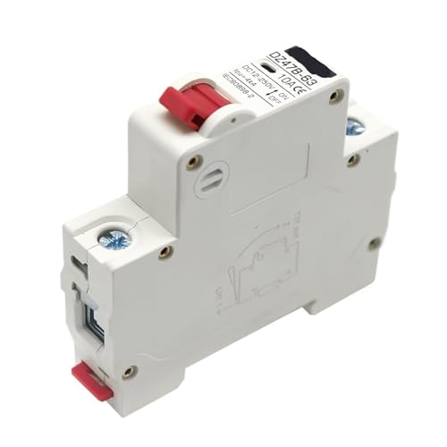 Disyuntor CC 48V 36V mini interruptor de protección batería coche 1P 63A DZ47 5