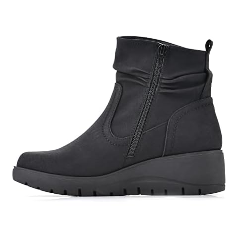 CLIFFS BY WHITE MOUNTAIN Women's Beyond Fashion Boot, Black/Nubuck, 7 UK Cover