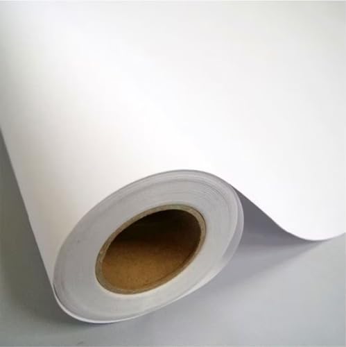Image of HOME13 Vinyl White Matte Car Wrap Sticker Sheet Roll Air Release Bubble Free Wrap Sticker (12x100 Inches, White Matte)