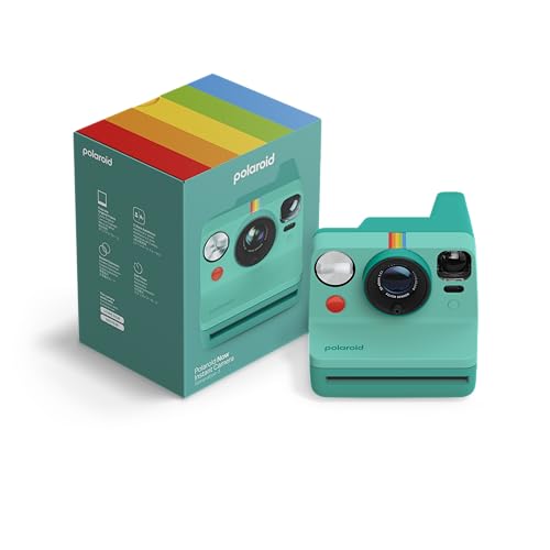 Image of Polaroid Now 3rd Generation I-Type Instant Film Camera - Teal - Camera Only No Film (9198)