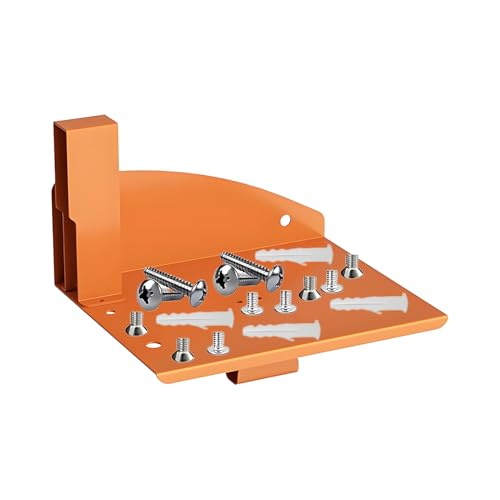 Soporte de motosierra resistente para ATV, estante de almacenamiento para colgar en la pared, soporte organizador de herramientas para remolque, camión, tractor, taller, garaje, corte de árboles