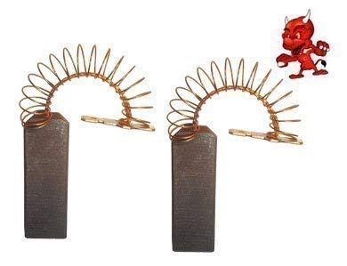 Vhbw 2x Spazzola In Carbone 6 X 10 X 17mm Compatibile Con Bosch GWS 17 125 Inox 3 601 G9m 000 Utensile Elettrico 83711159 - Foto 8