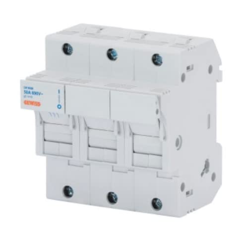 Portafusibile 3P 14x51 triphase 690V sectionneur de tableau electrique industriel 50A