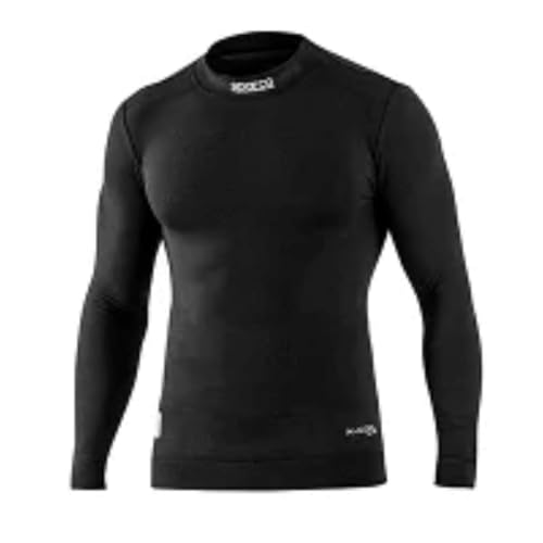 T-Shirt Sparco RW10 Shield Pro Noir XXL pour réduire la chaleur sous la combinaison de pilote