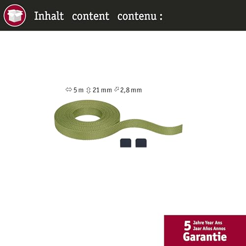 Paulmann 94638 ULine Gurt 5m Dacron Textil Kupfer Grün