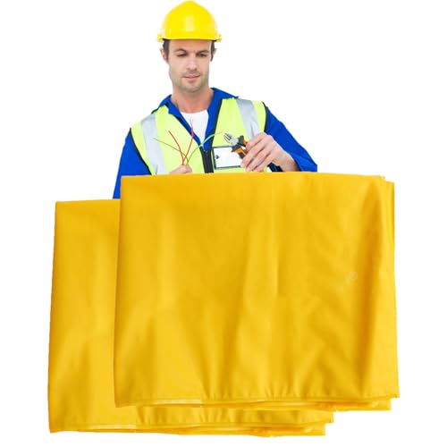 Tapis isolant électricien et couverture haute tension 10 kV