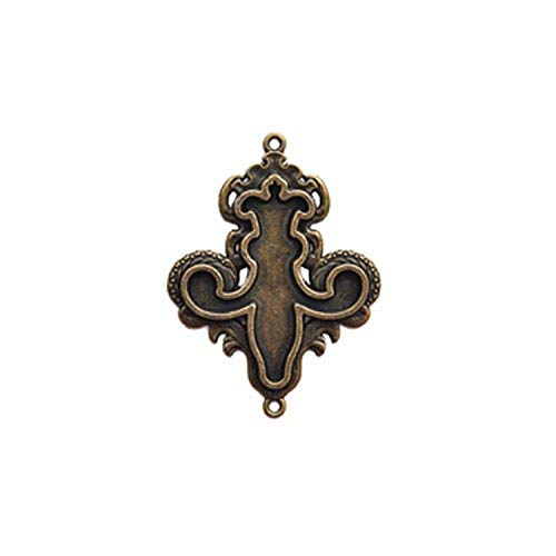 Spellbinders GLLB-002 A Gilded Life Fleur Bezel, Large - Silver
