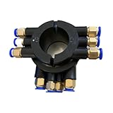 JicSuXi タイヤチェンジャー ロータリーカップラー ロータリーバルブ 自動車修理用タイヤチェンジャーバルブ, 青