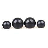 BOZONLI 5pcs M10 Gałka z Kulką Gwintowaną - Czarny Guzik/uchwyt kulowy, średnica 39 mm
