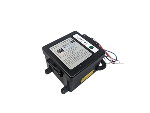 Side Load Trailer Breakaway Kit with Battery, Breakaway Switch, Breakaway Cable, Battery Box, Built in Charger, LED Charge Indicator and Wiring. Trailer Accessories for Electric Trailer Brakes
