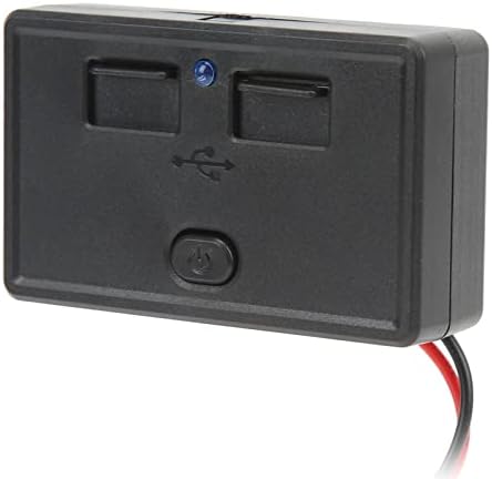 Brrnoo USB Car Socket 4 8A Power Outlet for RVs Boats ATVs Safe Charging for 12 24V Vehicles — view 8