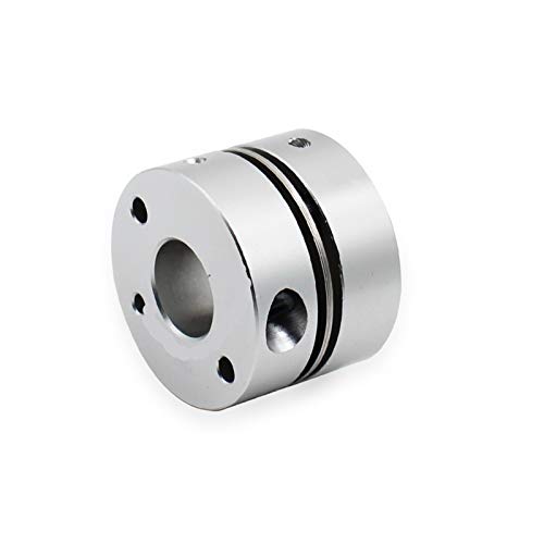 SUOFEILAIMU-PHONE CASE Metal Coupeler Disc Shaft Coupling for Servo Step Motor Joint Inner Clamp Diaphragm Aluminum Packaging 4-6-6.35-8-25mm (Inner Diameter : LN1 B D20L17 (4 8))