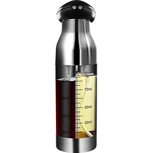 Bouteille d'huile à pulvérisation uniforme en verre pour assaisonnement précis