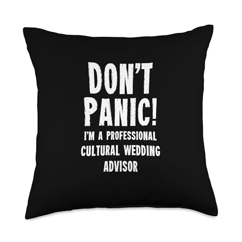 Cultural Wedding Advisor Throw Pillow