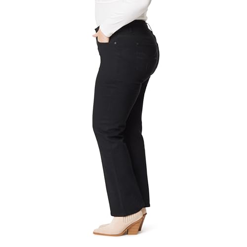 Image of WallFlower Luscious Curvy Bootcut Jeans for Women, Mid-Rise Insta Stretch Denim, Size-Inclusive Juniors Jeans