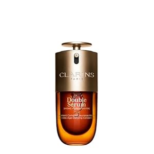 Clarins NEW Double Serum | Anti Aging Face Serum | Visibly Firms, Smoothes, Boosts Radiance, and Refines Pores | 24H Hydration | All Skin Types