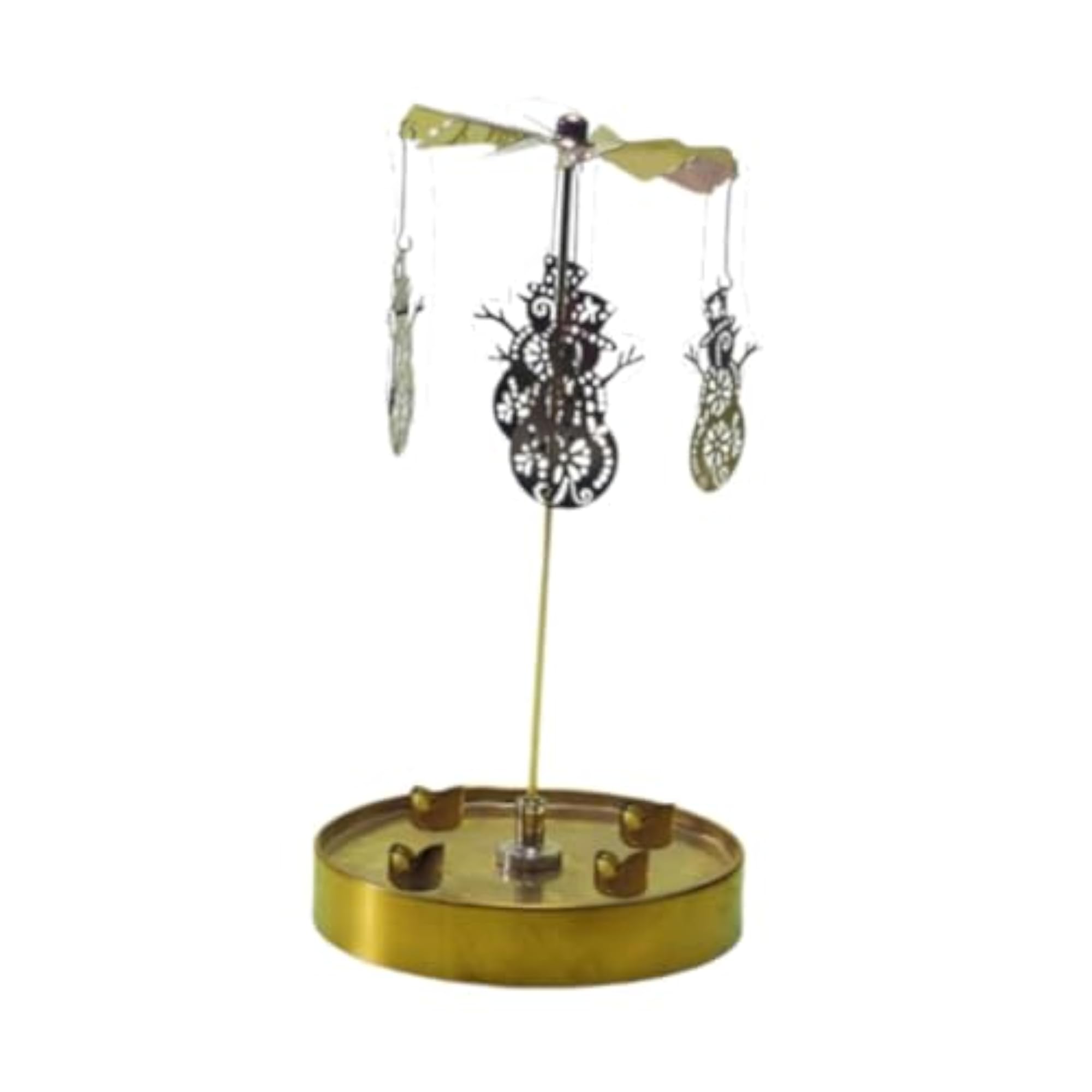 Spinning Candle Holder Rotating Design