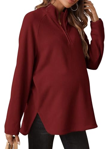 Chemise ample femmes enceintes idéale pour les sorties décontractées