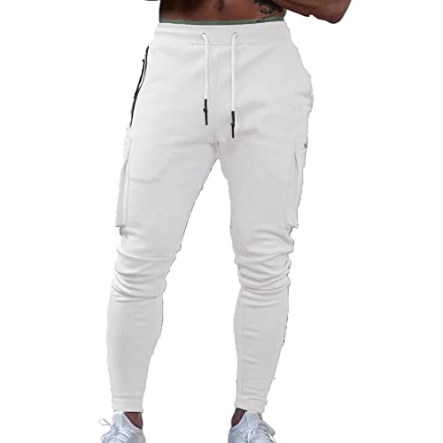 Pantalones Slim Fit Jogger Deportivos Para Hombre Casuales