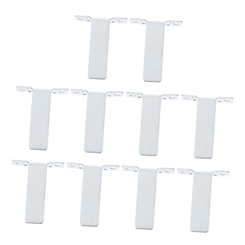 Cabilock Picture Frame Stand 10 Pack Photo Frame Holders Braces Aluminum Alloy Anti-slip for Families Office Studios