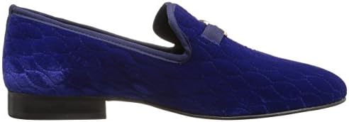 Stacy Adams Men's Valet Velour BIT Slip-ON Loafer, Blue, 13 M US | Image 5