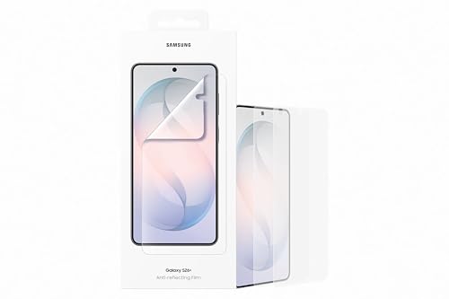 Image of Samsung Galaxy S26+ Anti-Reflecting Film, Phone Screen Protector, Anti-Scratch, Dust, and Fingerprint Shield, Anti-Glare, High Touch Sensitivity, Transparent
