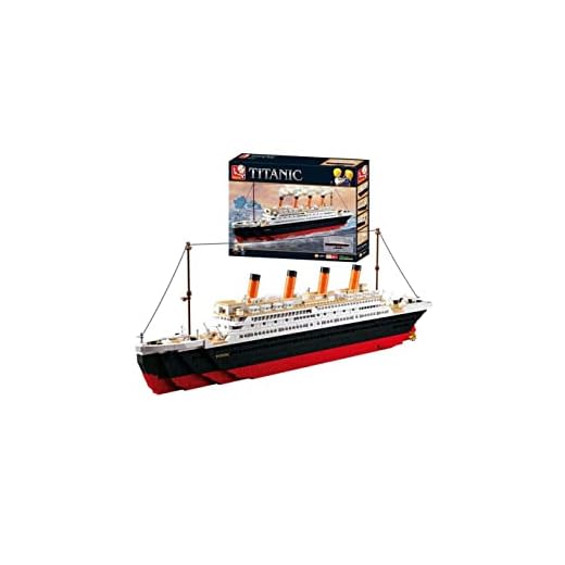 Sluban Bloques de Construccion Titanic, M38-B0577, 1018 piezas