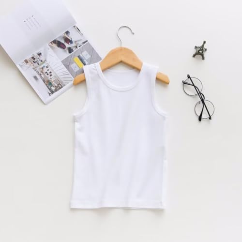 benetia Toddler Baby Boys Cotton Sleeveless Tank Top Cartoon Dinosau Undershirts Kids 18 Months- 8Years 3-Pack3