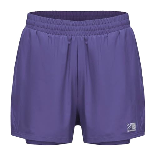 Short de course 2 en 1 Karrimor pour femme évitant les irritations pendant le running