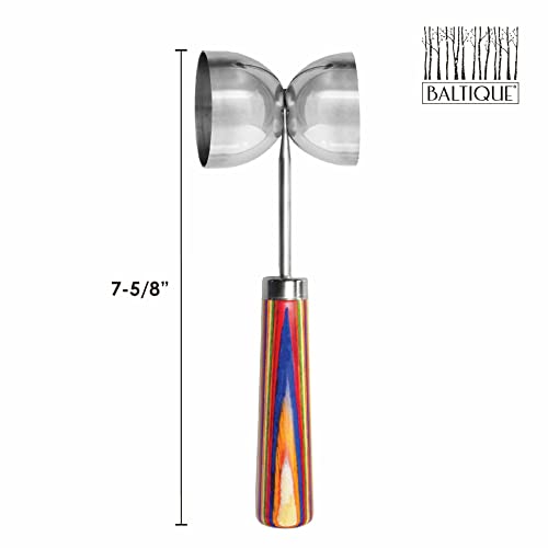 Baltique Marrakesh Collection Double Jigger For Bartending, Liquor Measuring Jigger For Cocktails #TOP5