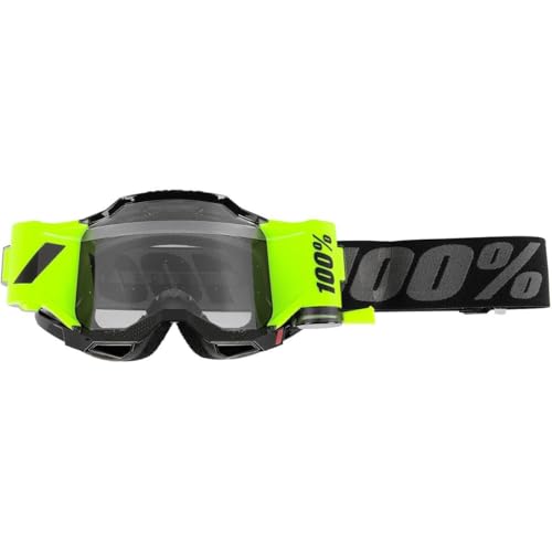 100-Percent Accuri 2 Forecast Goggles OSFM Black/Clear Lens