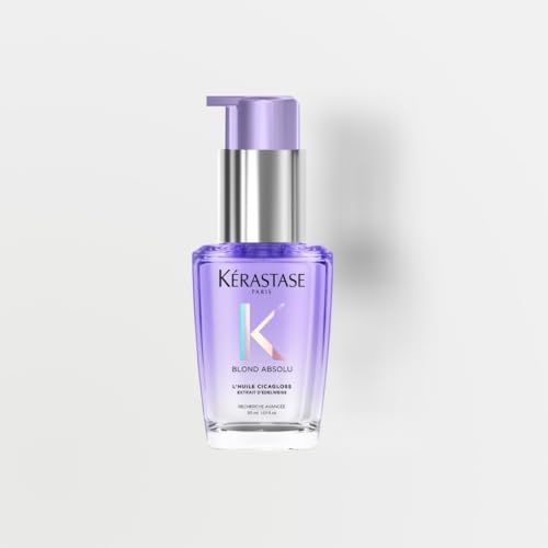 Kérastase Blond Absolu, Intense Blonde Strengthening Hair Oil, For Sensitised Lightened or Highlighted Hair, With Hyaluronic Acid & Edelweiss Flower, Huile Cicaextreme