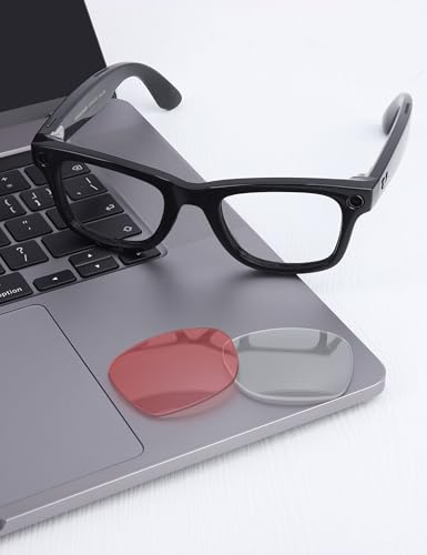 Image of Mryok Replacement Lenses Compatible with Ray-Ban Meta Wayfarer RW4006 50mm / Gen 2 RW4012 50mm Smart Glasses, HD Polarized