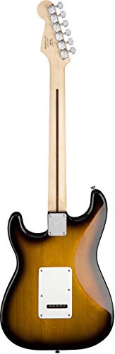 Fender Squier Stratocaster - Sunburst Bundle With Frontman 10G Amp, Gig Bag, Instrument Cable, Tuner, Strap, Picks, Fender Play Online Lessons, Instructional Book, And Austin Bazaar Instructional Dvd #TOP2