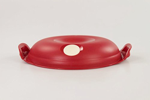 Preisvergleich Produktbild TUPPERWARE Mikrowelle Mikro-Fix Ersatzdeckel rot Micro Mikro Microwelle