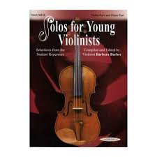 Solos for Young Violinists, Violin Part and Piano Accompaniment, Volume 6      Sheet music