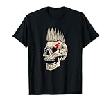 Photo Gallery punk rock skull mohawk punk non è morto maglietta Photo Gallery punk rock skull mohawk punk non è morto maglietta