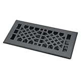 Jatohome Rejillas de ventilación de suelo, rejilla de acero resistente para caminar