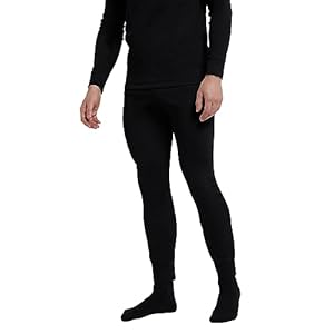Mountain Warehouse Talus Mens Thermal Baselayer Trousers – Lightweight & Breathable Pants – for Camping, Hiking & Outdoors