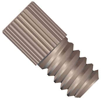 Idex Super Flangeless™ Nut, Micro Headless, Natural PEEK, 1/16 (in) OD Tubing, 6-32 Flat Bottom: 10/PK