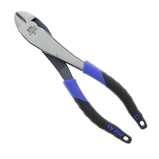 Ideal Industries Smart-Grip 8" High-Leverage Diagonal Cutting Pliers