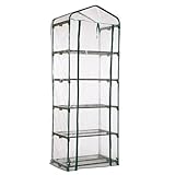 Gewächshausabdeckung - Wasserdicht PVC, Klar Pflanzenschutz | Winter Kälteschutz, Gartenarbeit...